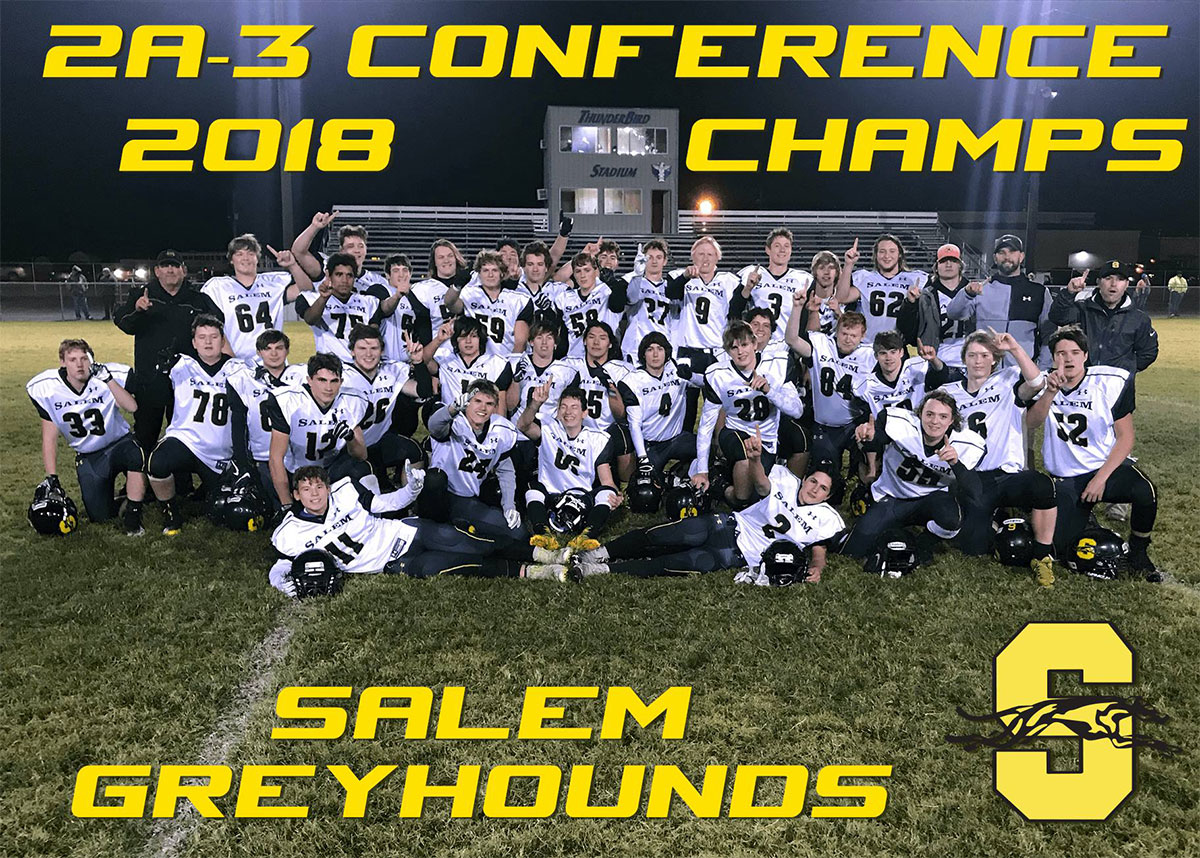 2A-3 Conference 2018 Champs - Salem Greyhounds